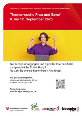 2025 plakat themenwoche frau und beruf ba243007