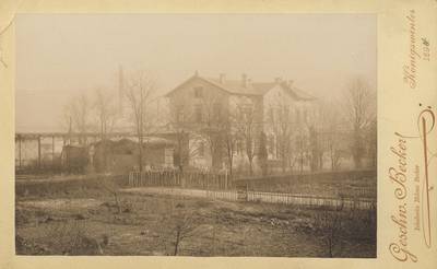 Foto des Bahnhofs im Jahr 1894