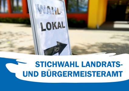 Schild Wahllokal