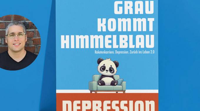 Blauer Flyer, Darstellung des Buches und Informationen zur Lesung