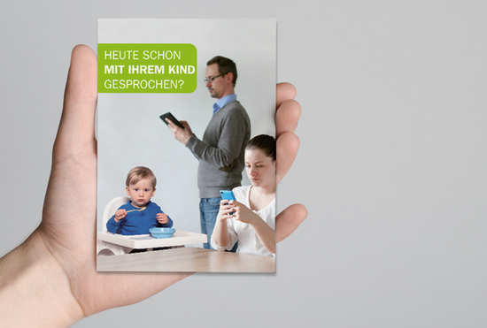 Postkarte Kampagne, Motiv Tisch