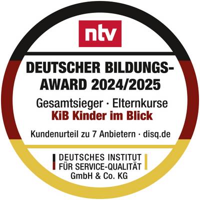 siegel ntv dba gesamtsieger elternkurse kib kinder im blick2024 zw