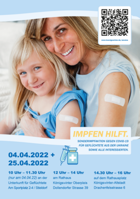 Impfen hilft. Sonderimpfaktion