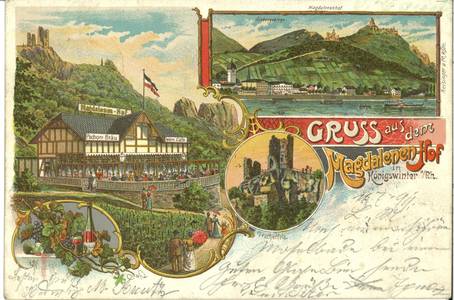 Historische Ansichtskarte, um 1900, Privatbesitz © Privat Historische Historische Ansichtskarte, um 1900, Privatbesitz