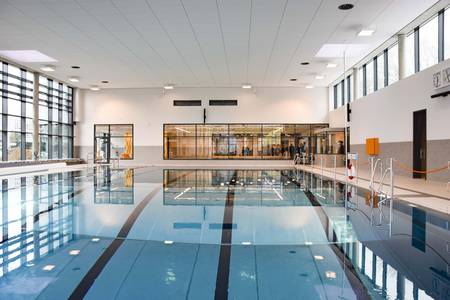 Schwimmhalle im Hallenbad Schwimmhalle im Hallenbad