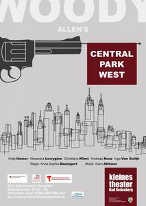 Plakat Theater "Central Park West"