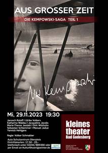 Plakat Theaterstück