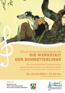 Plakat "Werkstatt der Schmetterlinge"