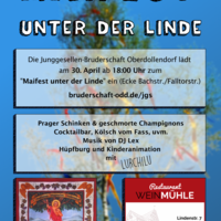 2025 Maifest Plakat