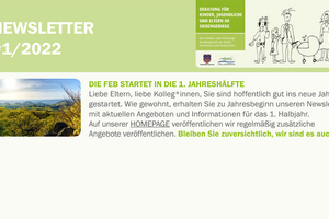 Vorschau des aktuellen Newsletters der FEB #1/2022