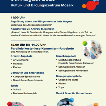 Anzeige Programmheft