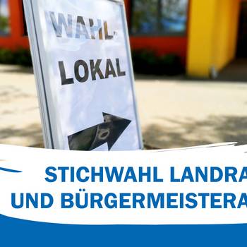 Schild Wahllokal