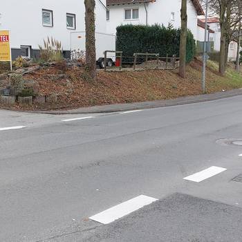 Gehweg an der Dollendorfer Straße