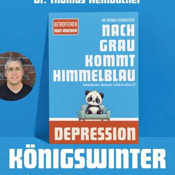 Blauer Flyer, Darstellung des Buches und Informationen zur Lesung