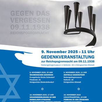 Plakat mit allen Terminen