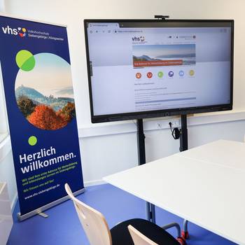 Ein Seminarraum der VHS Siebengebirge