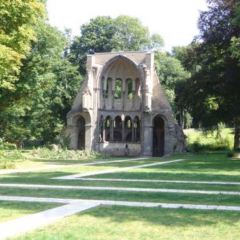 Klosterruine Heisterbach im Sommer