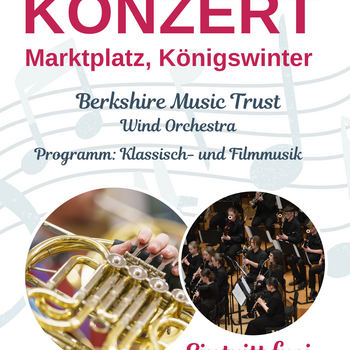 Plakat Konzert Berkshire Music Trust Plakat Konzert Berkshire Music Trust