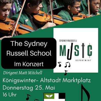 the sydney russell school konigswinter poster