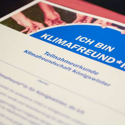 KlimafredunschaftUrkunde