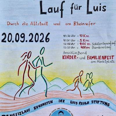 Flyer 1. Königswinterer Lauf für Luis 30026dbd 5e04 44da 9920 33343f11770a