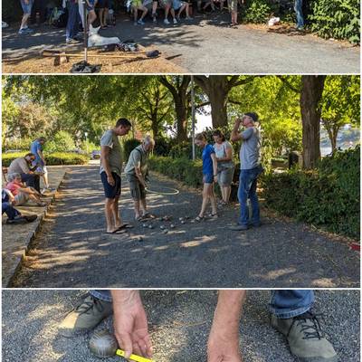 Collage Boule-Sommer-Turnier Boule Turnier