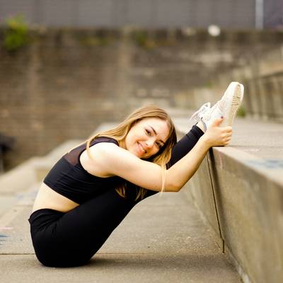 Janina Ziegert leitet den Jazz-Dance-Kurs der Musikschule.