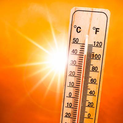 Thermometer: Hitze im Sommer