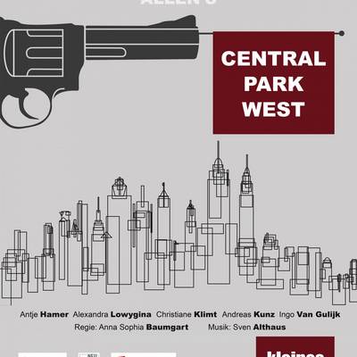 Plakat Theater "Central Park West"