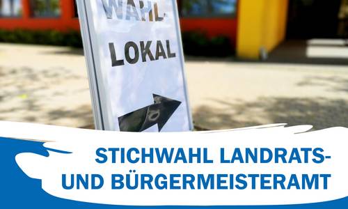Schild Wahllokal
