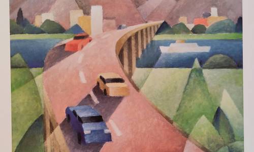 Paul Magar, Geschwungene Brücke, 1994