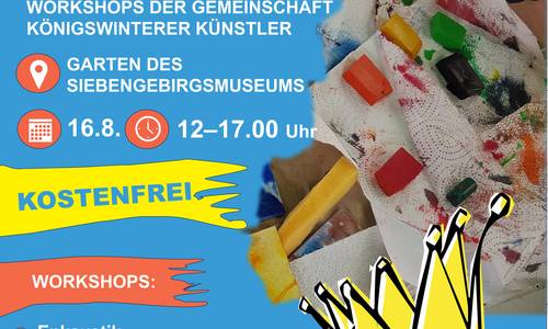 Plakat Kunst vor Ort