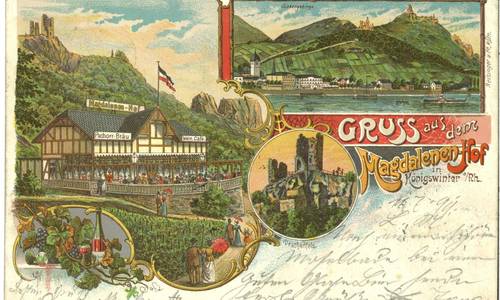 Historische Historische Ansichtskarte, um 1900, Privatbesitz