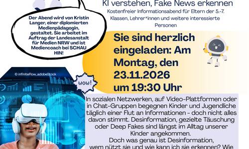 Plakat zur Veranstaltung