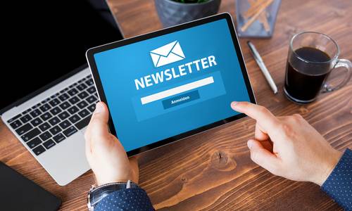 Anmeldung zum städtischen Newsletter