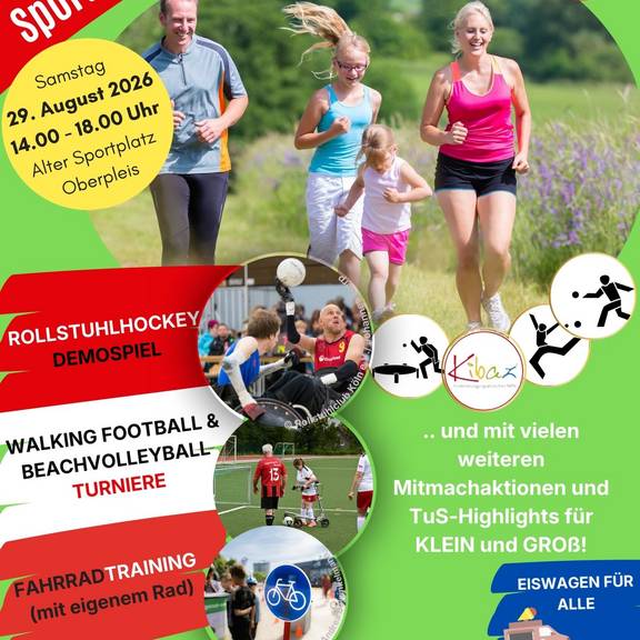 Werbeplakat TuS Sportfest 2026