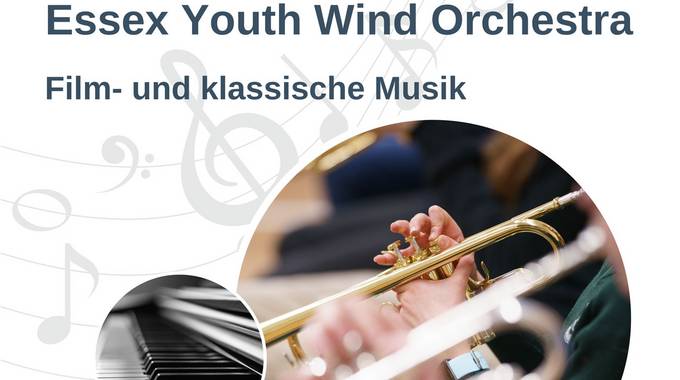 Konzert Essex Youth Wind Orchestra essex konigswinter plakat