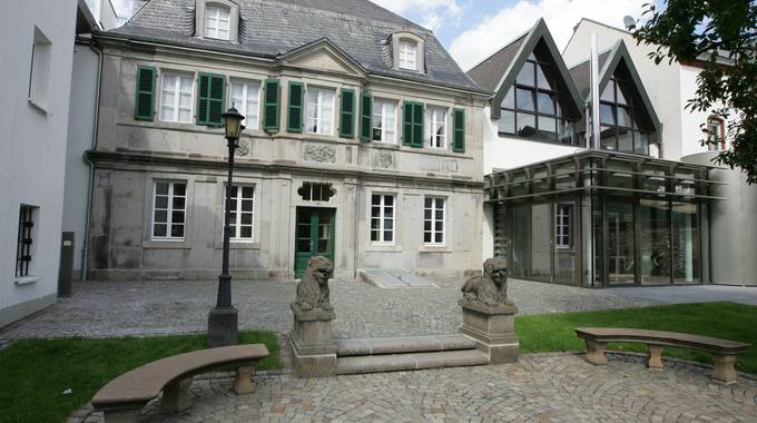 Gartenansicht des Museums