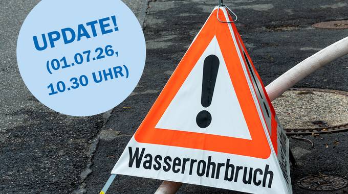 Update Wasserrohrbruch