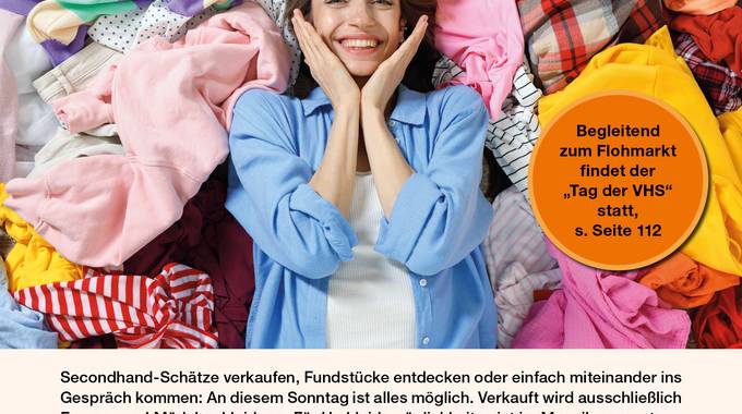 Plakat Mädelsflohmarkt