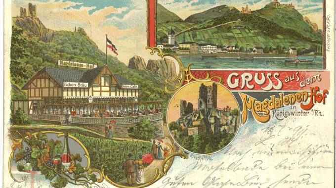 Historische Historische Ansichtskarte, um 1900, Privatbesitz