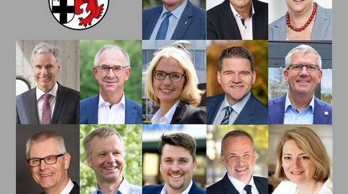 Wir stehen zusammen und lassen uns impfen, sobald wir an der Reihe sind! ImpfenLandratBM
