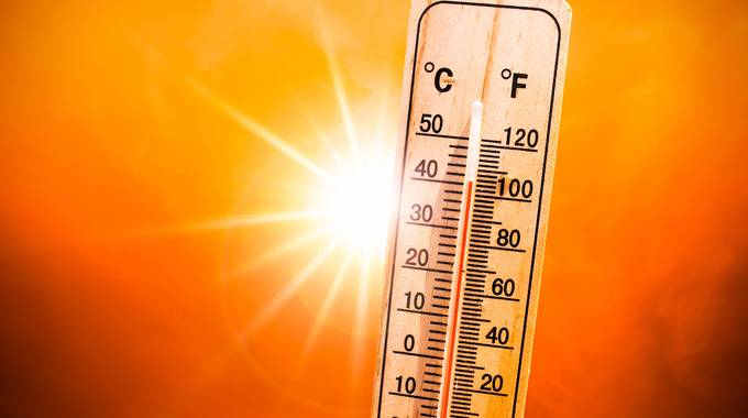 Thermometer: Hitze im Sommer