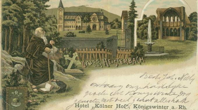 Ansichtskarte Kloster Heisterbach, um 1900