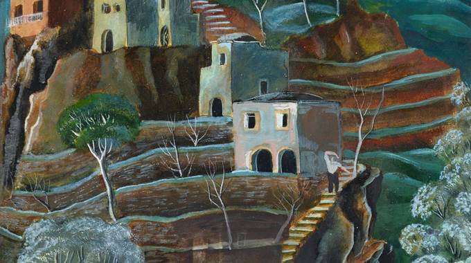 Positano um 1924, Privatsammlung Köln 05 mense positano